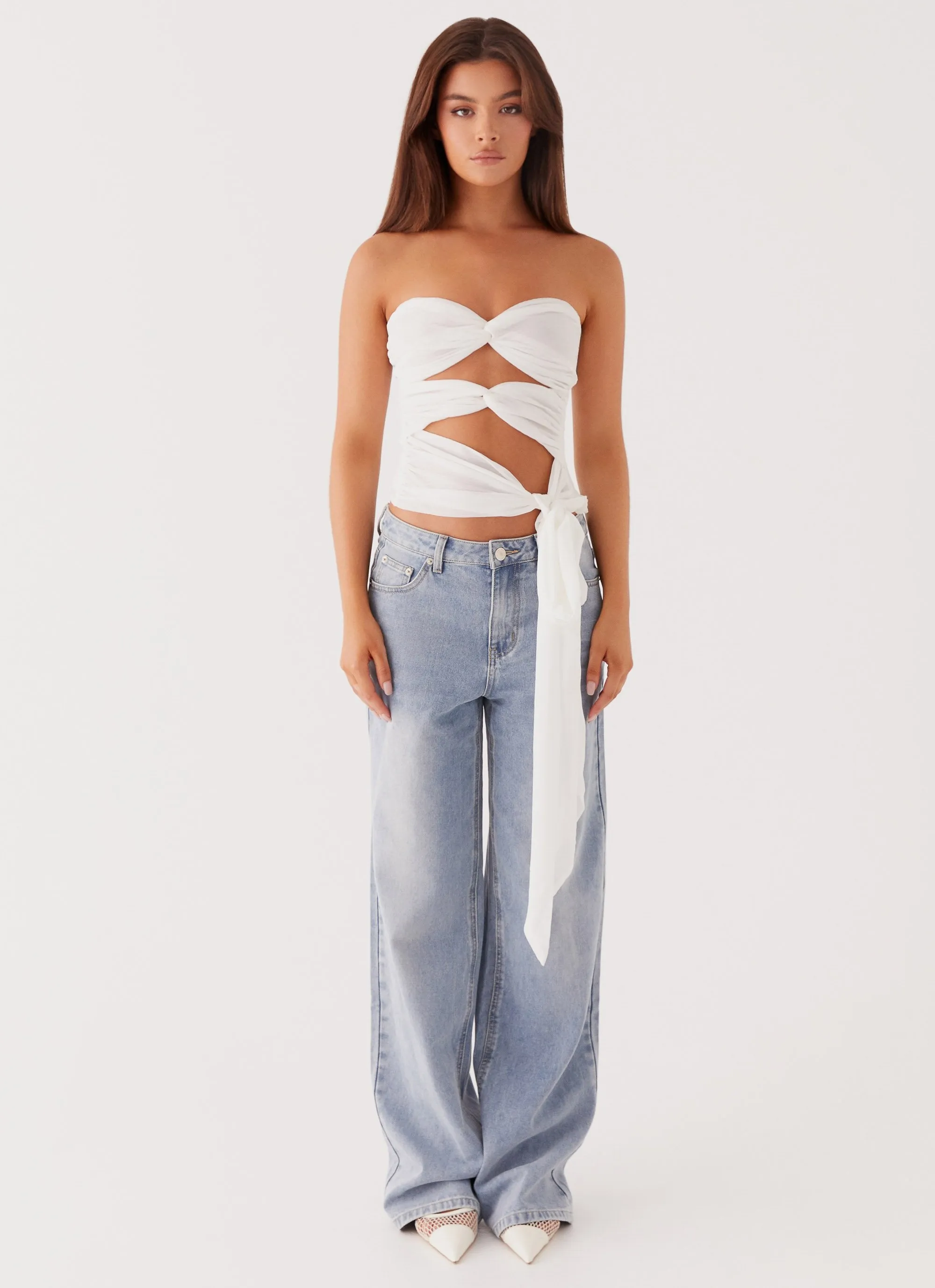 Sunlight Cascade Top - White Thermal Insulation Core HeatSealed Seams