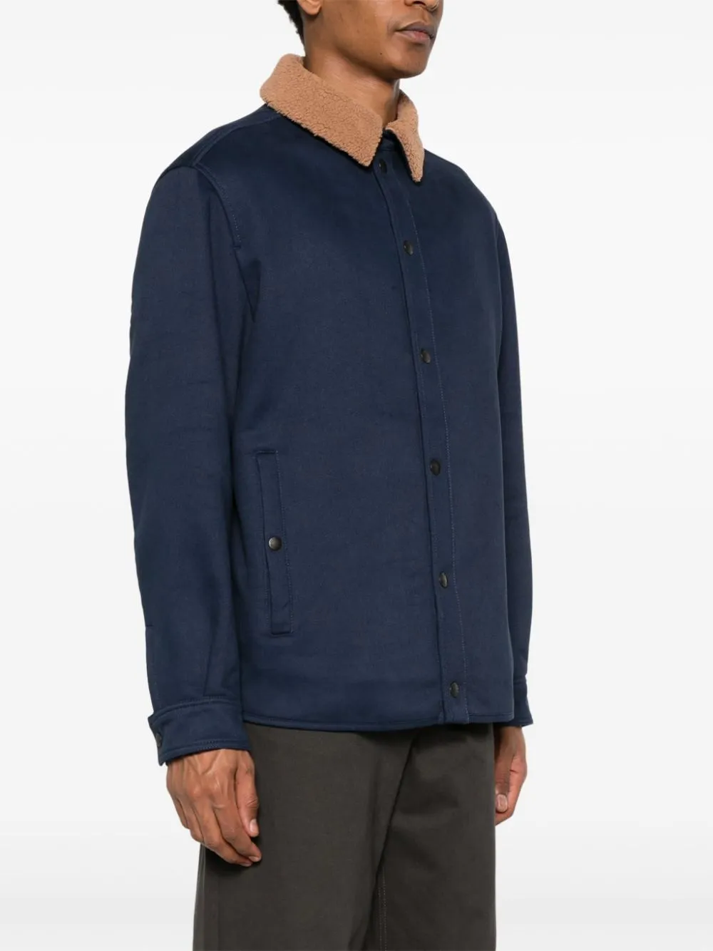 teddy-collar jacket