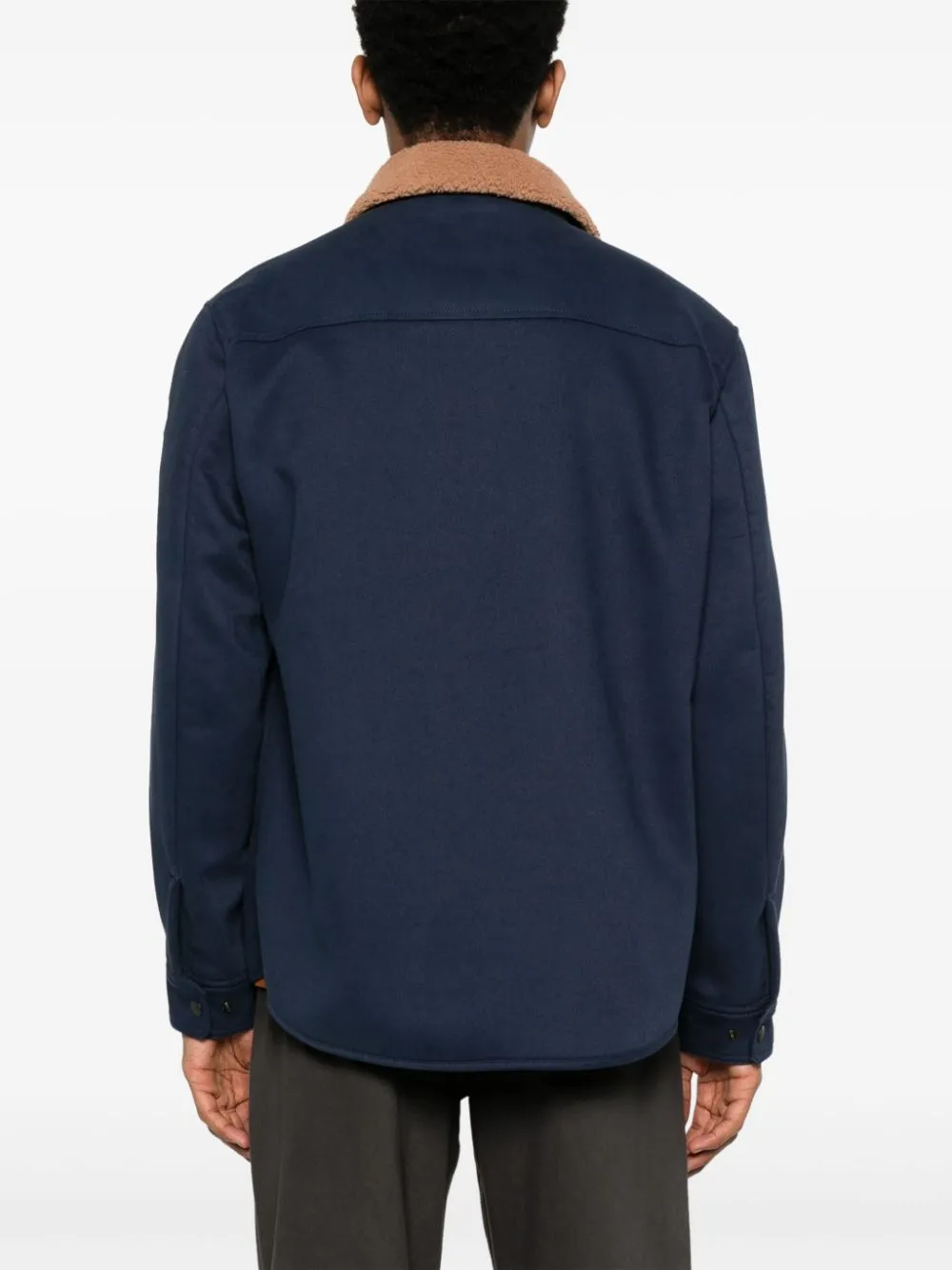 teddy-collar jacket