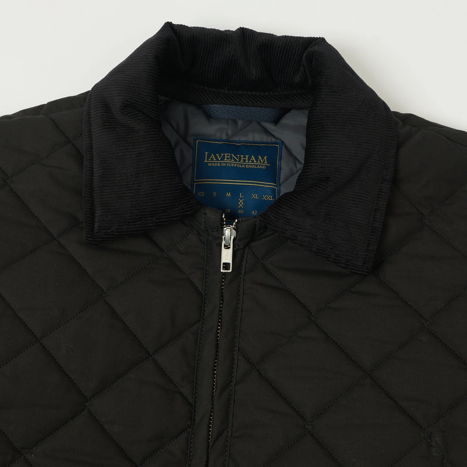 Stretch Panels Lavenham Teynham Jacket - Lamp Black