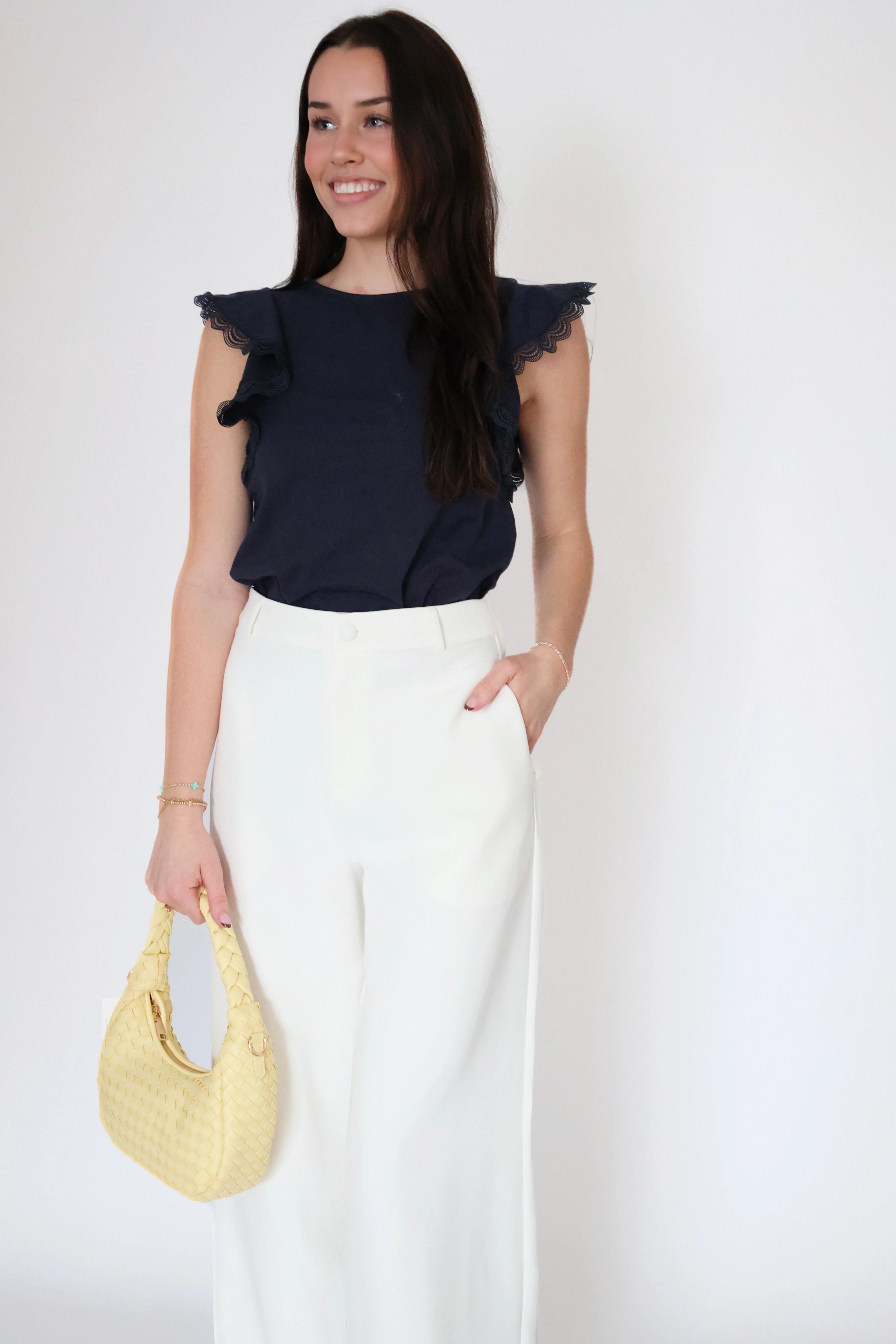 Augusta Lace Tee EcoFriendly Dye