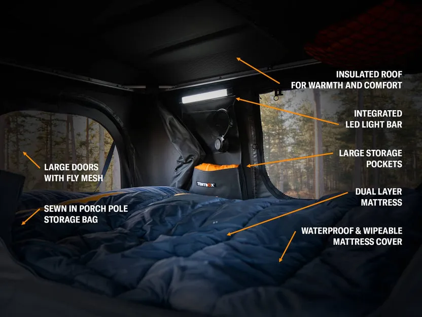 Tentbox Classic 2.0 - Hard shell roof tent