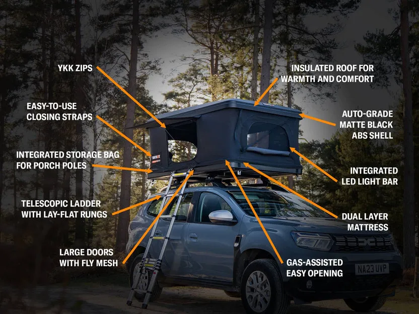 Tentbox Classic 2.0 - Hard shell roof tent