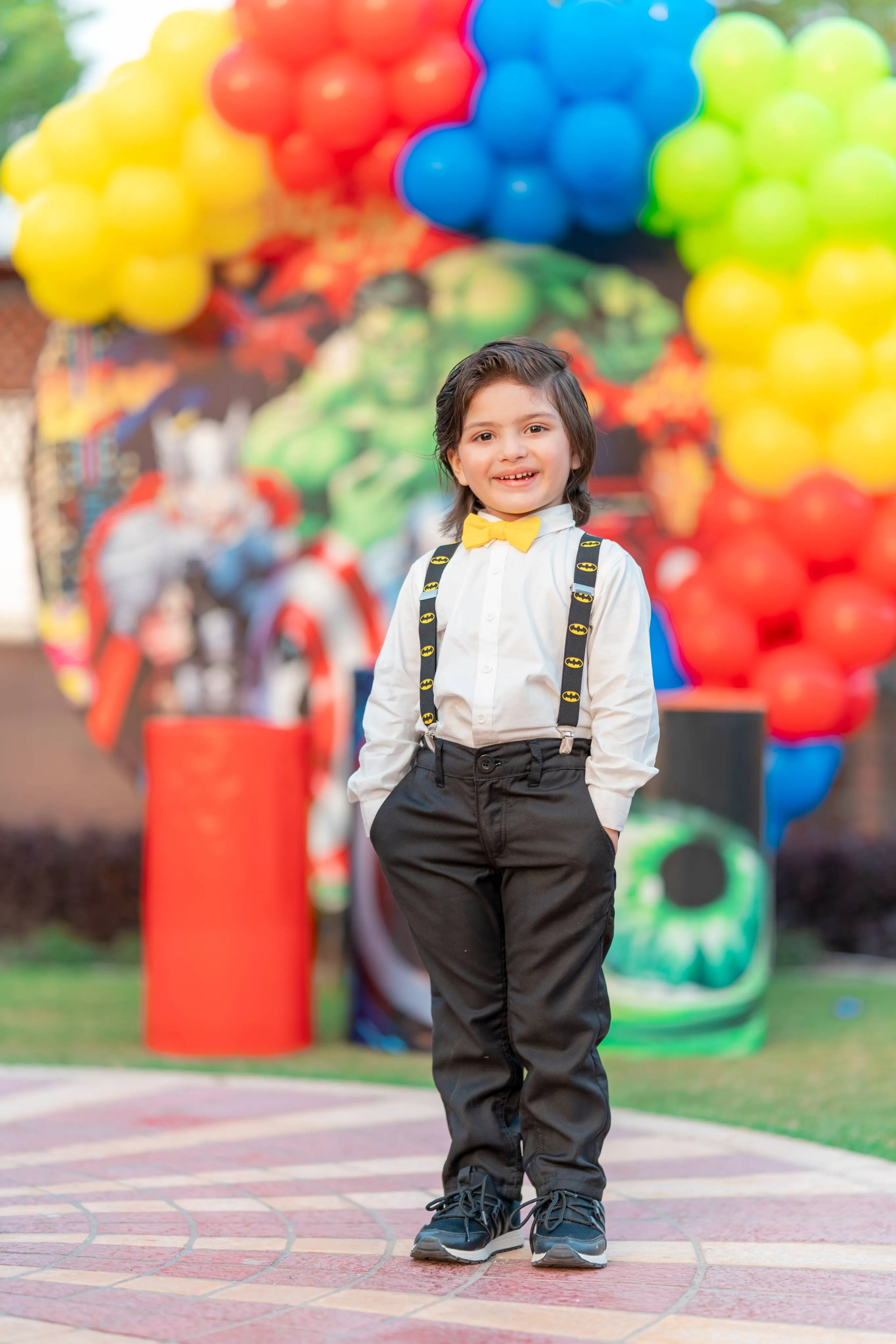 THE KHUZAIMA BATMAN LOOK