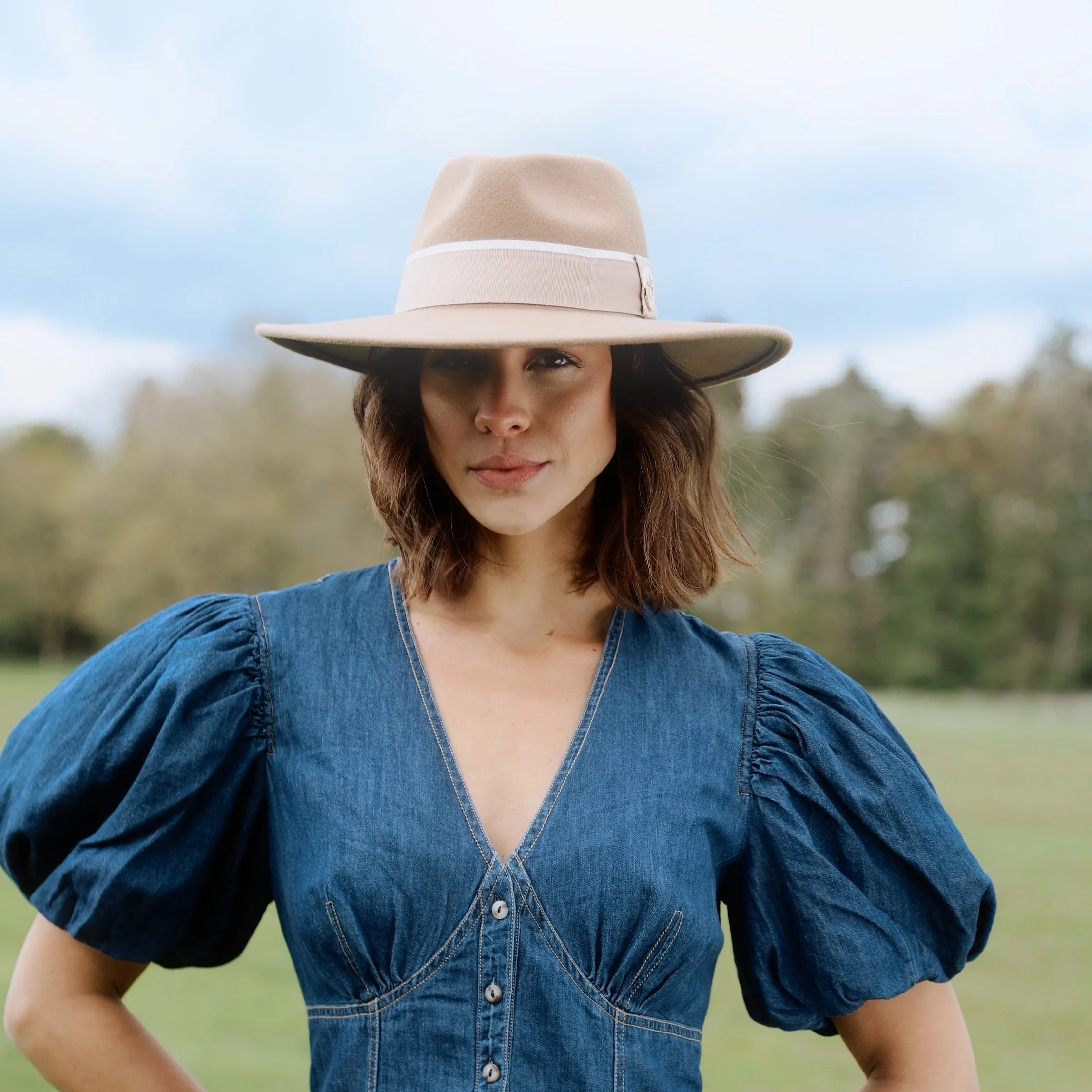 The Oxley Fedora in Camel