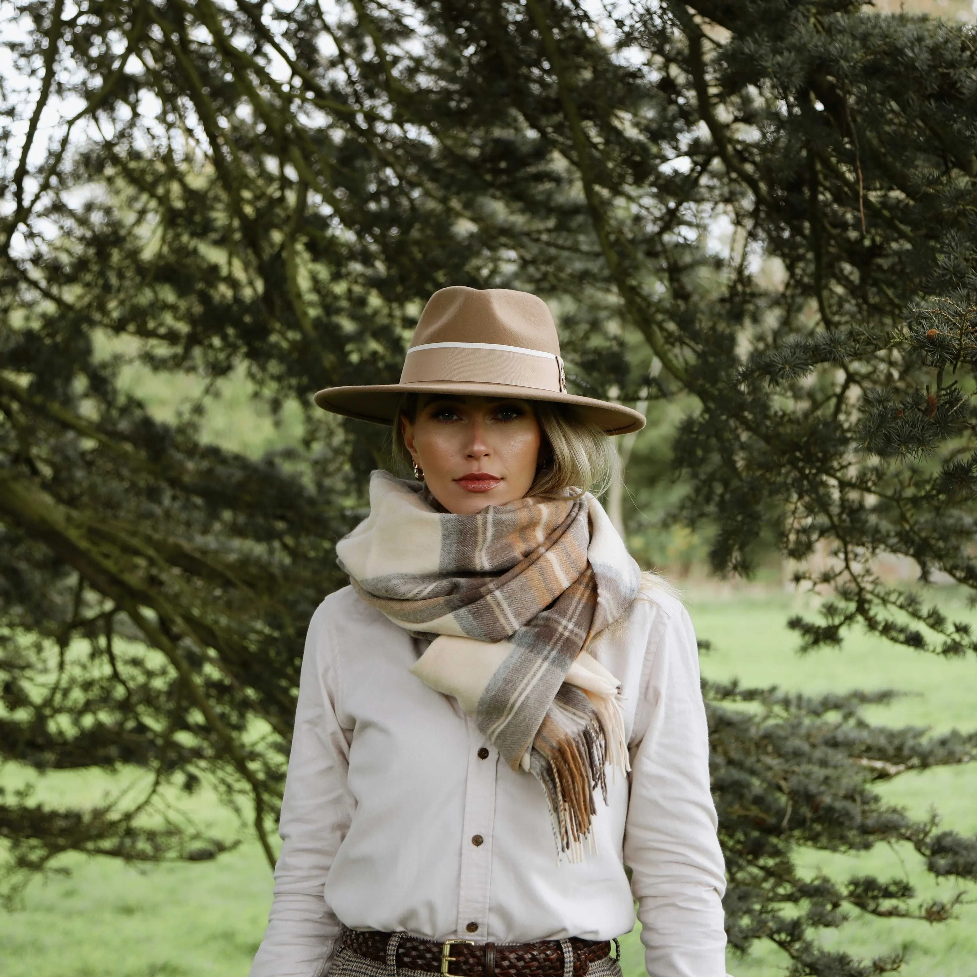 The Oxley Fedora in Camel