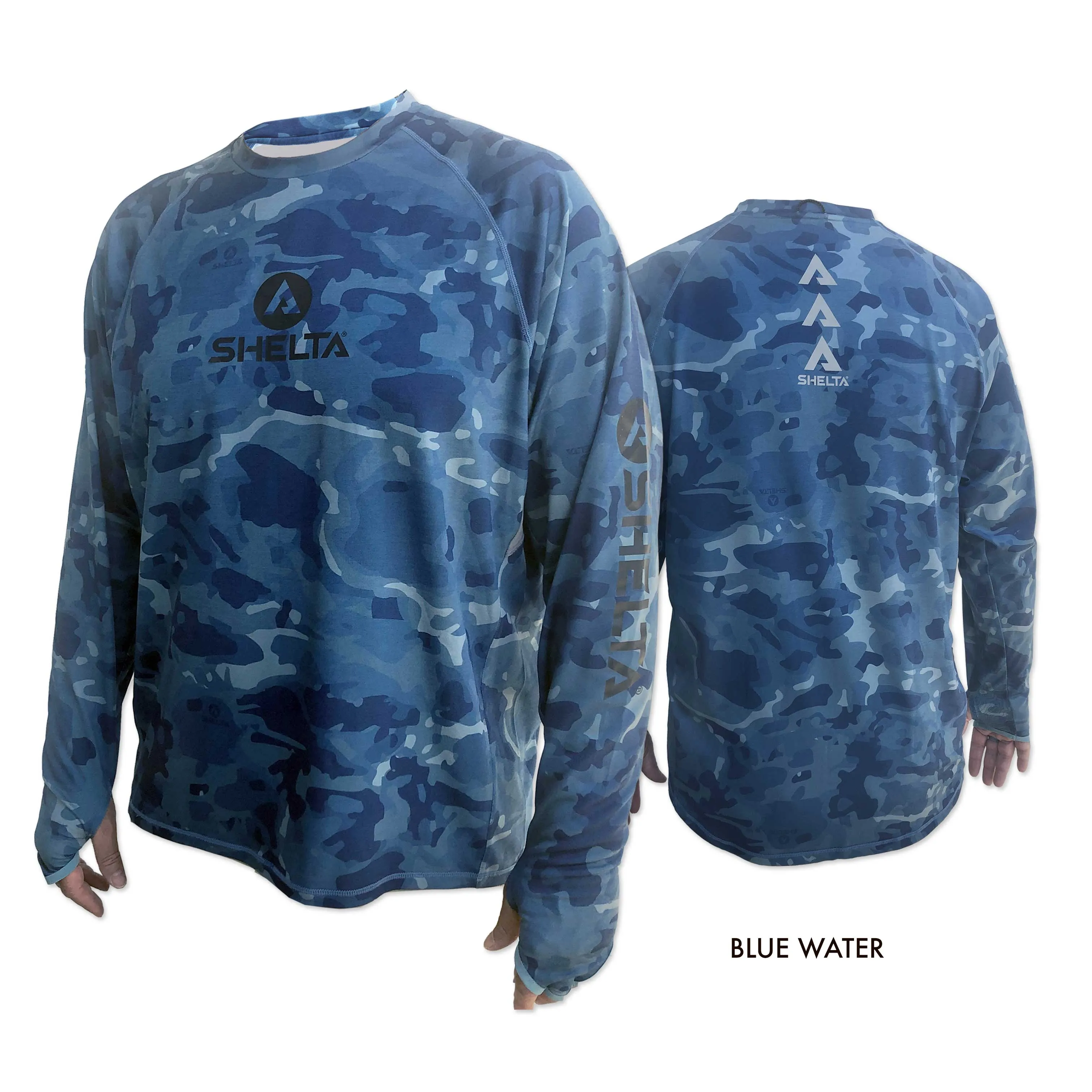 The Shelta Aquaterra L/S Print Crew