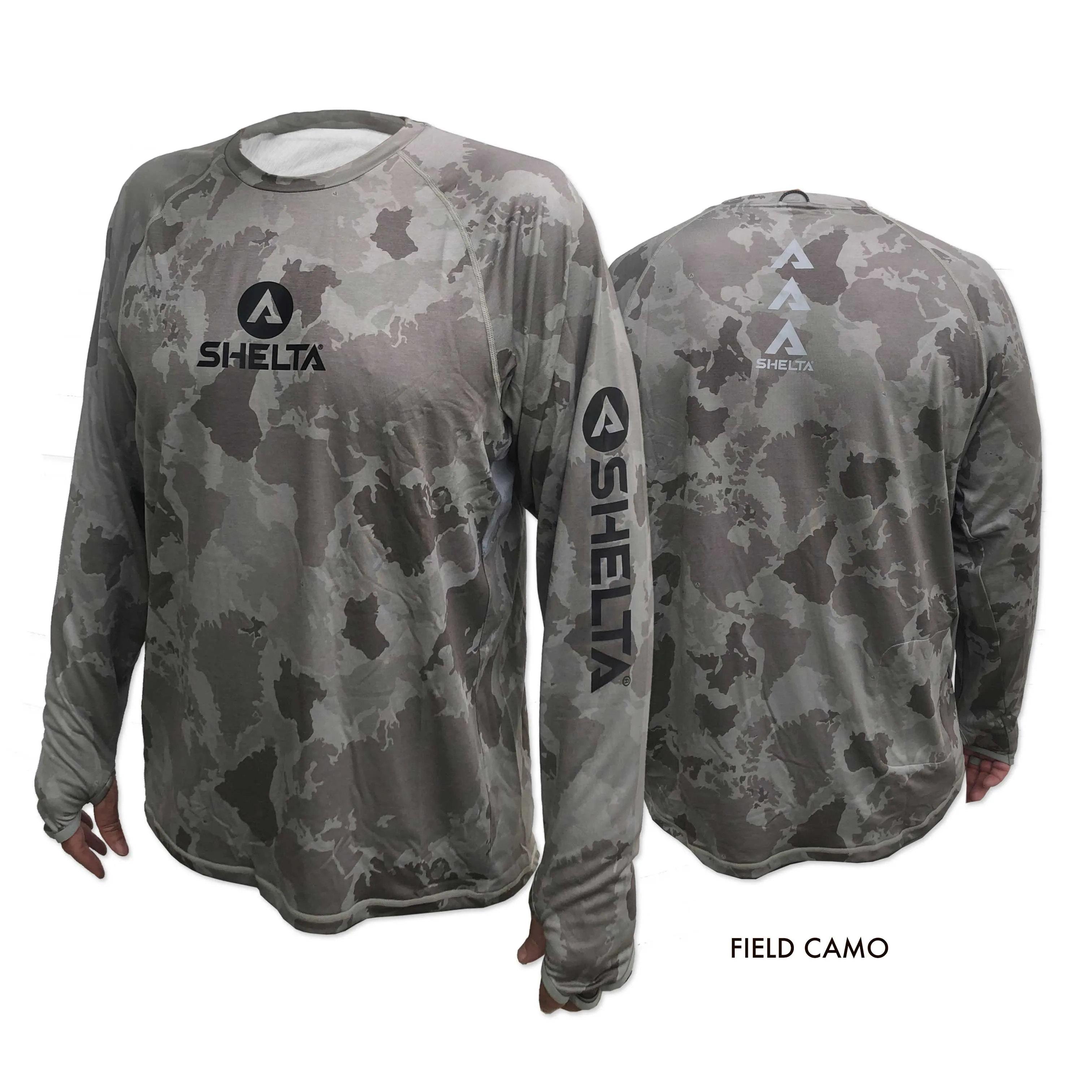 The Shelta Aquaterra L/S Print Crew