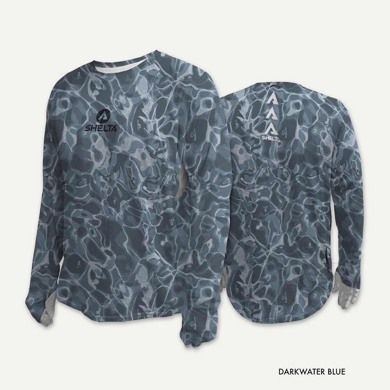 The Shelta Aquaterra L/S Print Crew