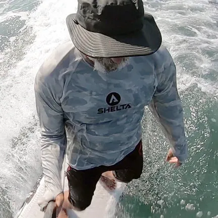 The Shelta Aquaterra L/S Print Crew
