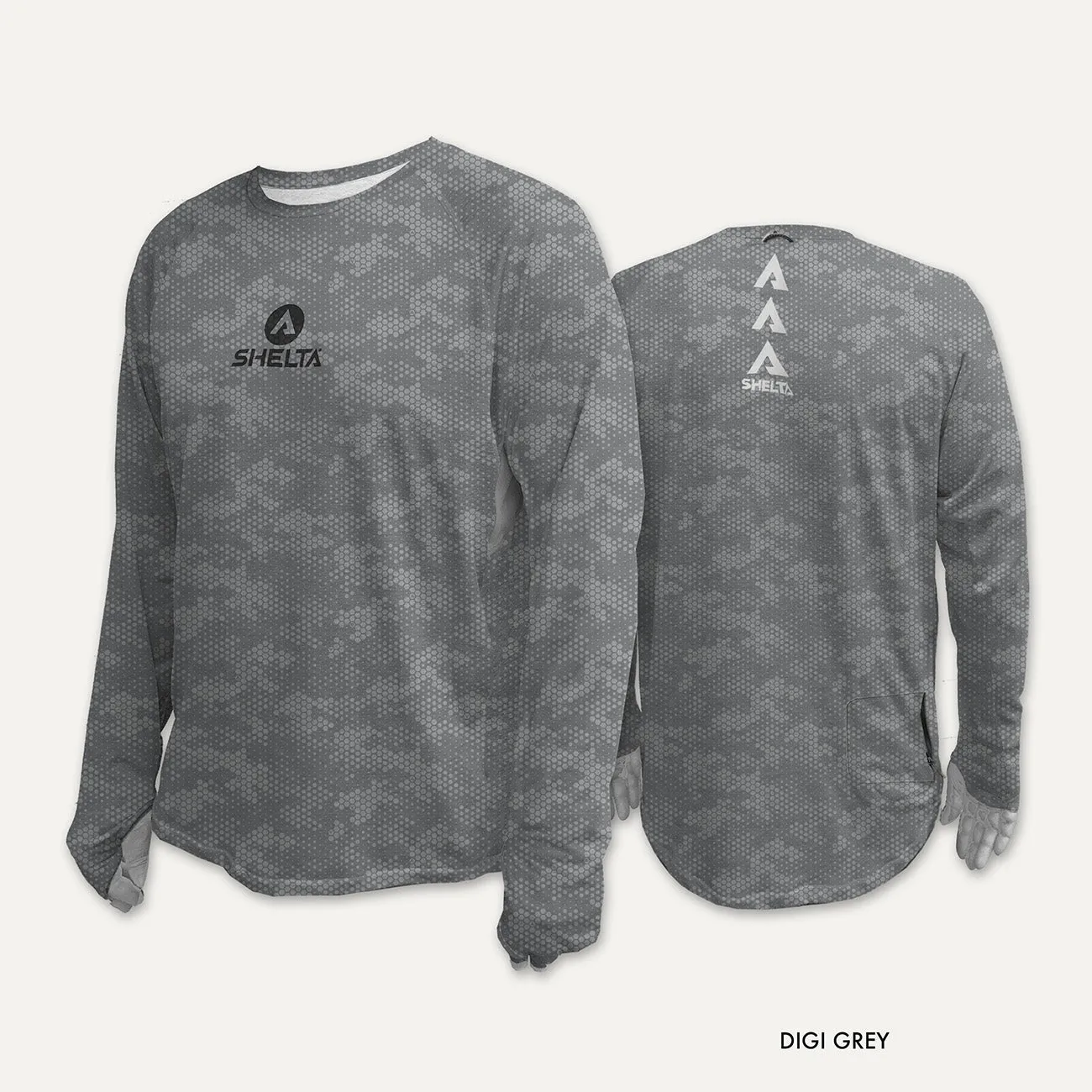 The Shelta Aquaterra L/S Print Crew