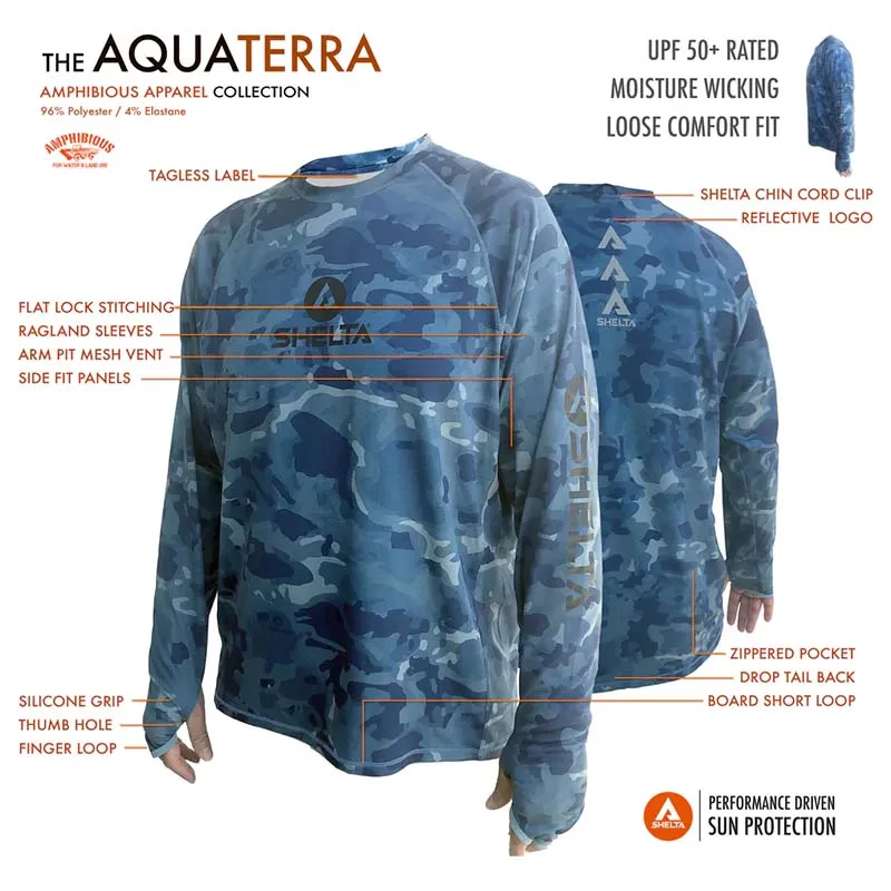 The Shelta Aquaterra L/S Solid Crew