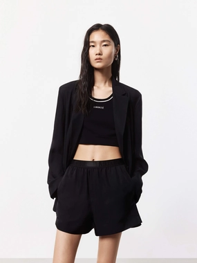 Outdoor Activity The Relaxed Satin Blazer