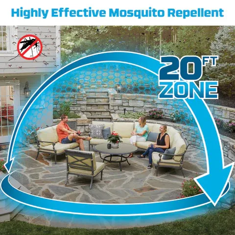 Thermacell E55 Rechargeable Mosquito Repeller 20 Foot Coverage