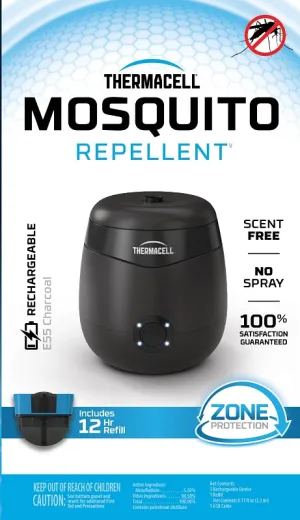 Thermacell E55X Rechargeable Mosquito Repellent :EA: QUANTITY: 1