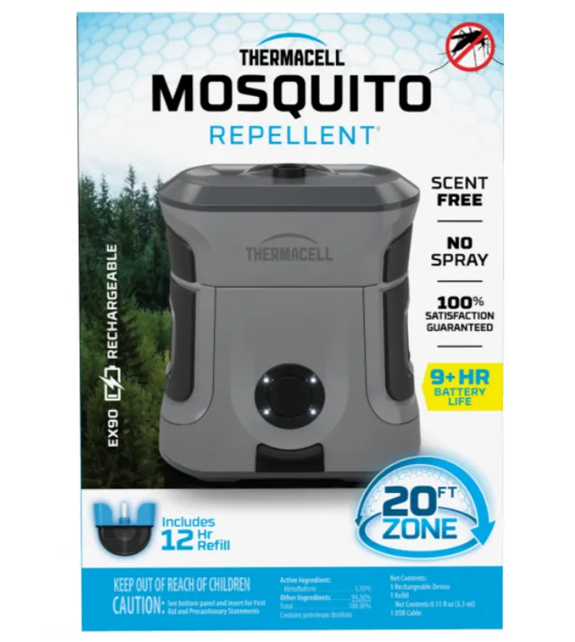 Thermacell EX90 Rechargeable Radius Mosquito Repeller
