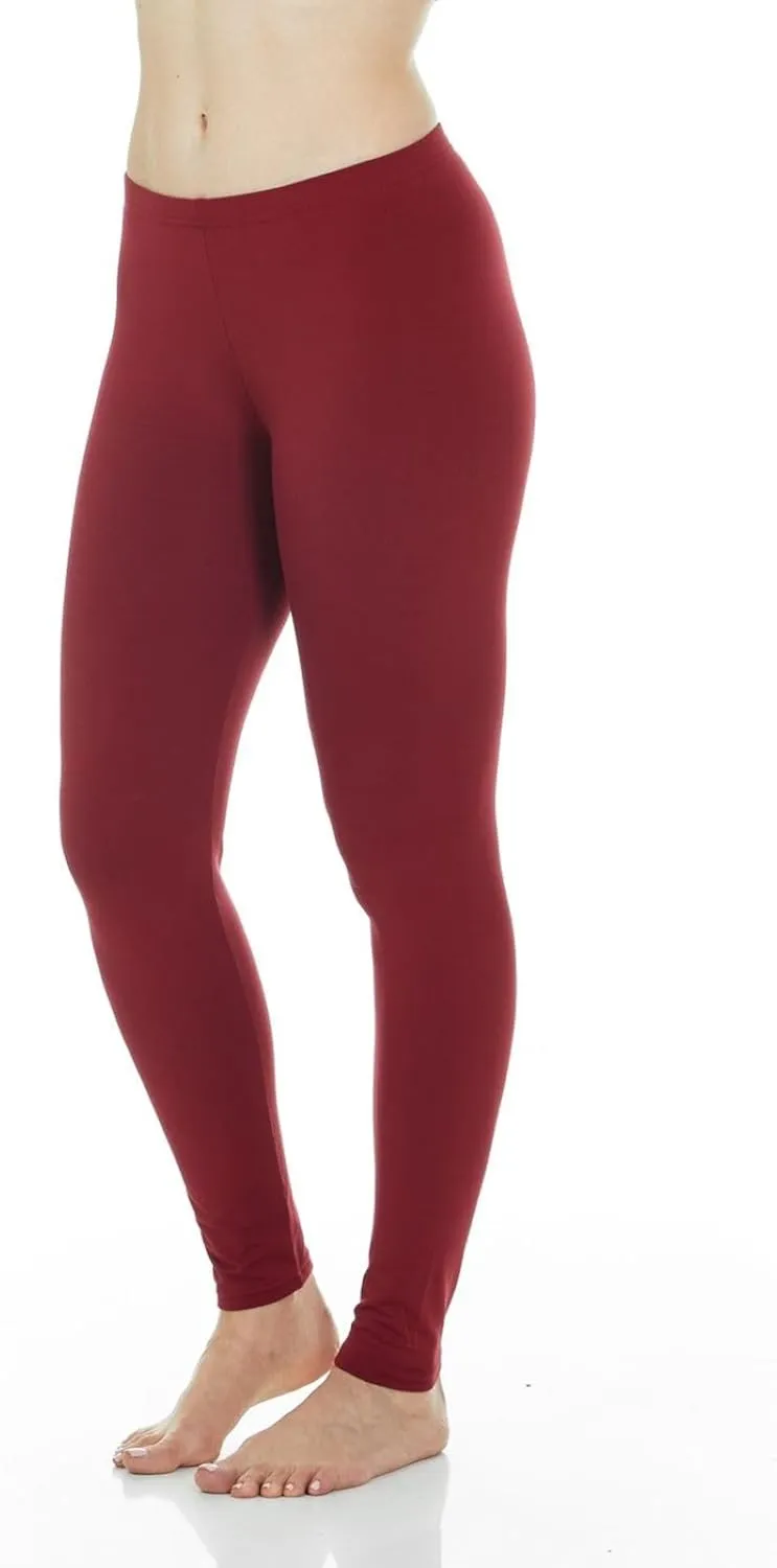 Thermajane Long Johns for Women - Thermal Leggings for Women, Fleece Lined Thermal Underwear Bottoms