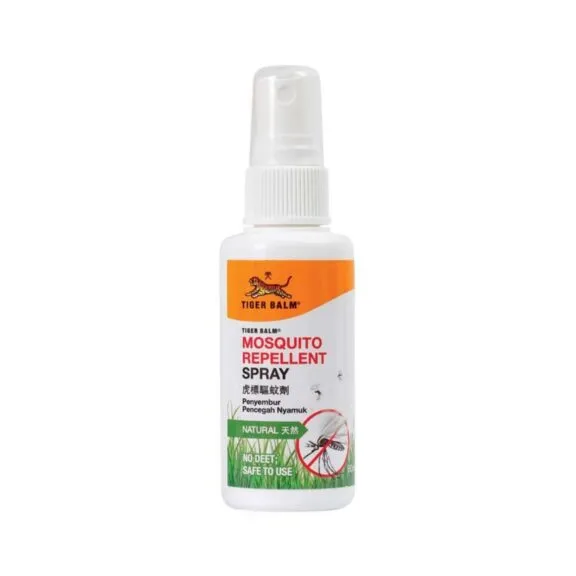 TIGER BALM Mosquito Repellent Spray - Natural, 60ml