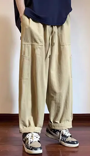 Tillbuy Outdoor trendy straight leg work pants