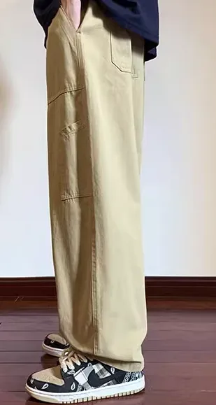 Tillbuy Outdoor trendy straight leg work pants