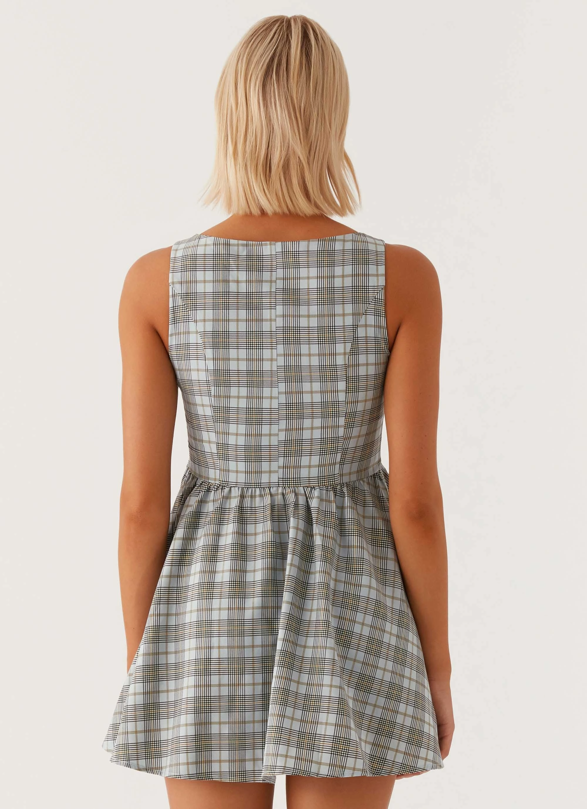 Steffie Mini Dress - Check Must Have