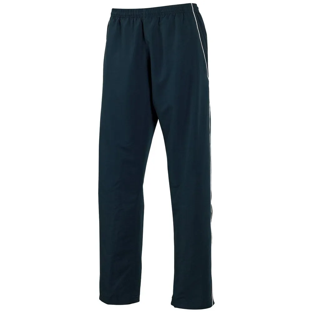 Tombo Open Hem Piped Showerproof Windproof Track Training Pants Jogger TL69