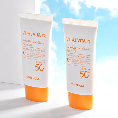 TONYMOLY VITAL VITA 12 Tone Up Sun Cream واقي الشمس