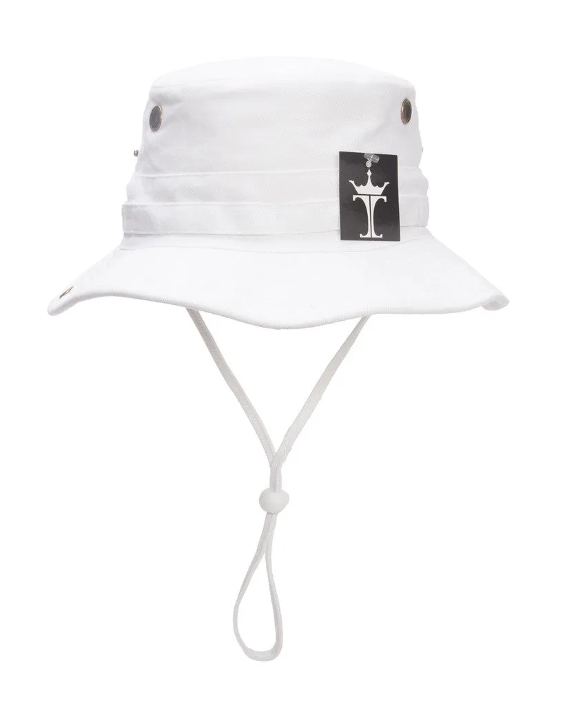 TopHeadwear Boonie Hunting Hat w/ Snaps and Cord