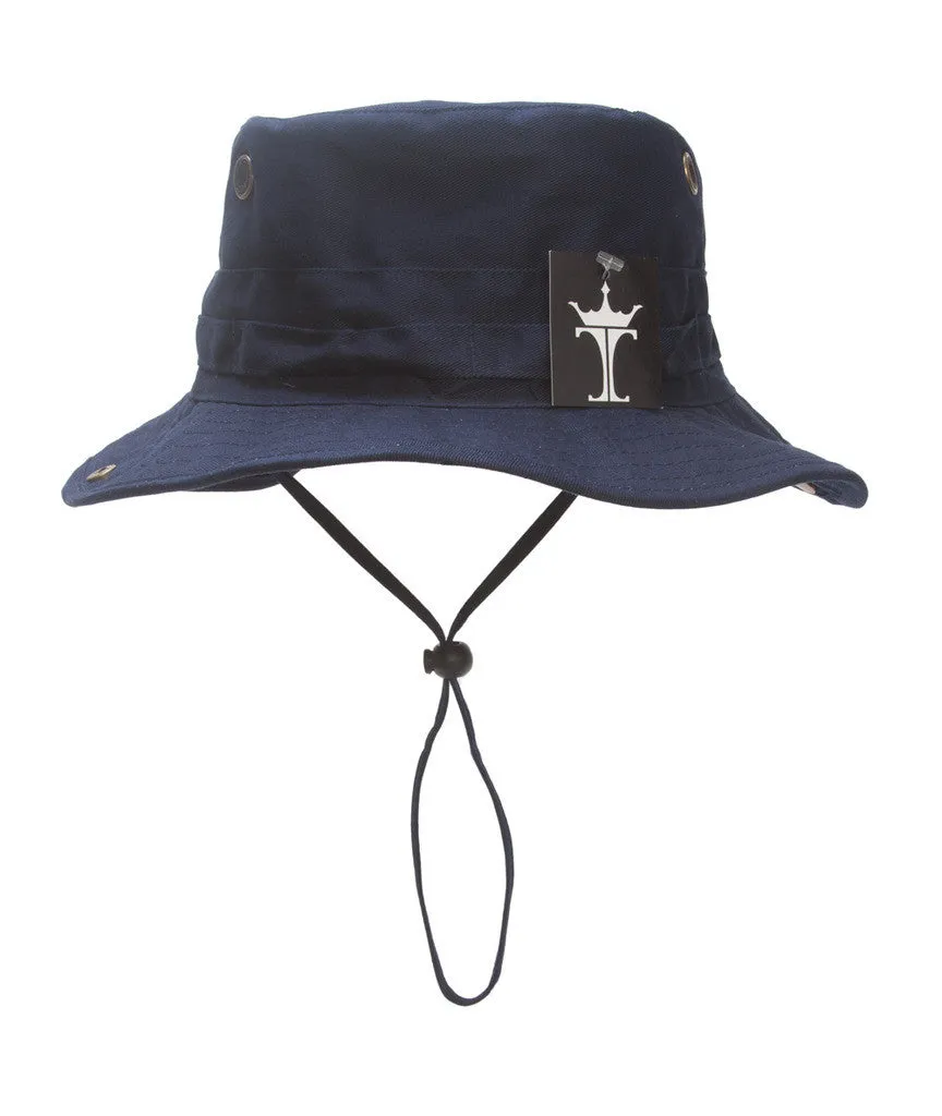 TopHeadwear Boonie Hunting Hat w/ Snaps and Cord