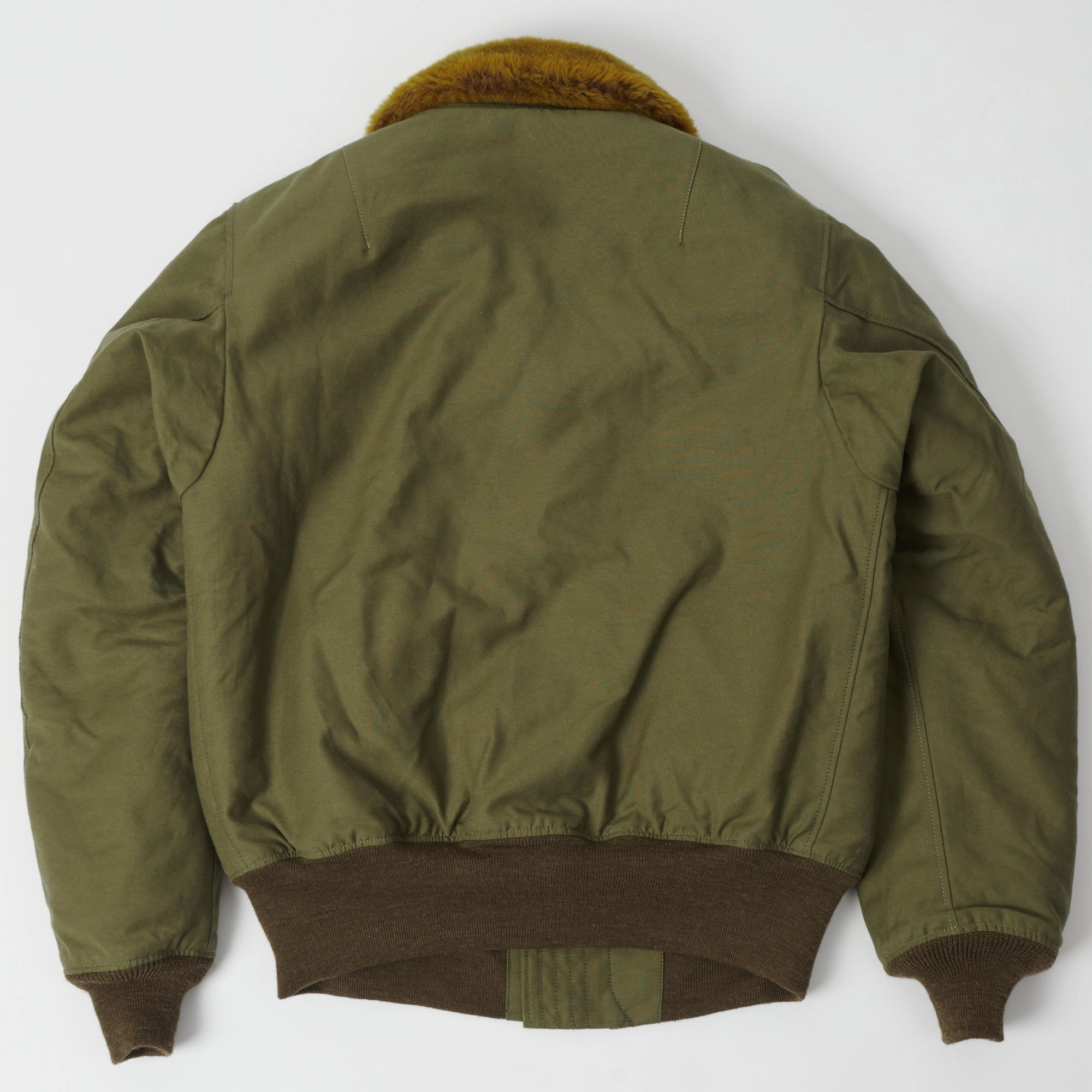 Modern City Outfit TOYS McCOY 'Type B-15' Flight Jacket - Olive