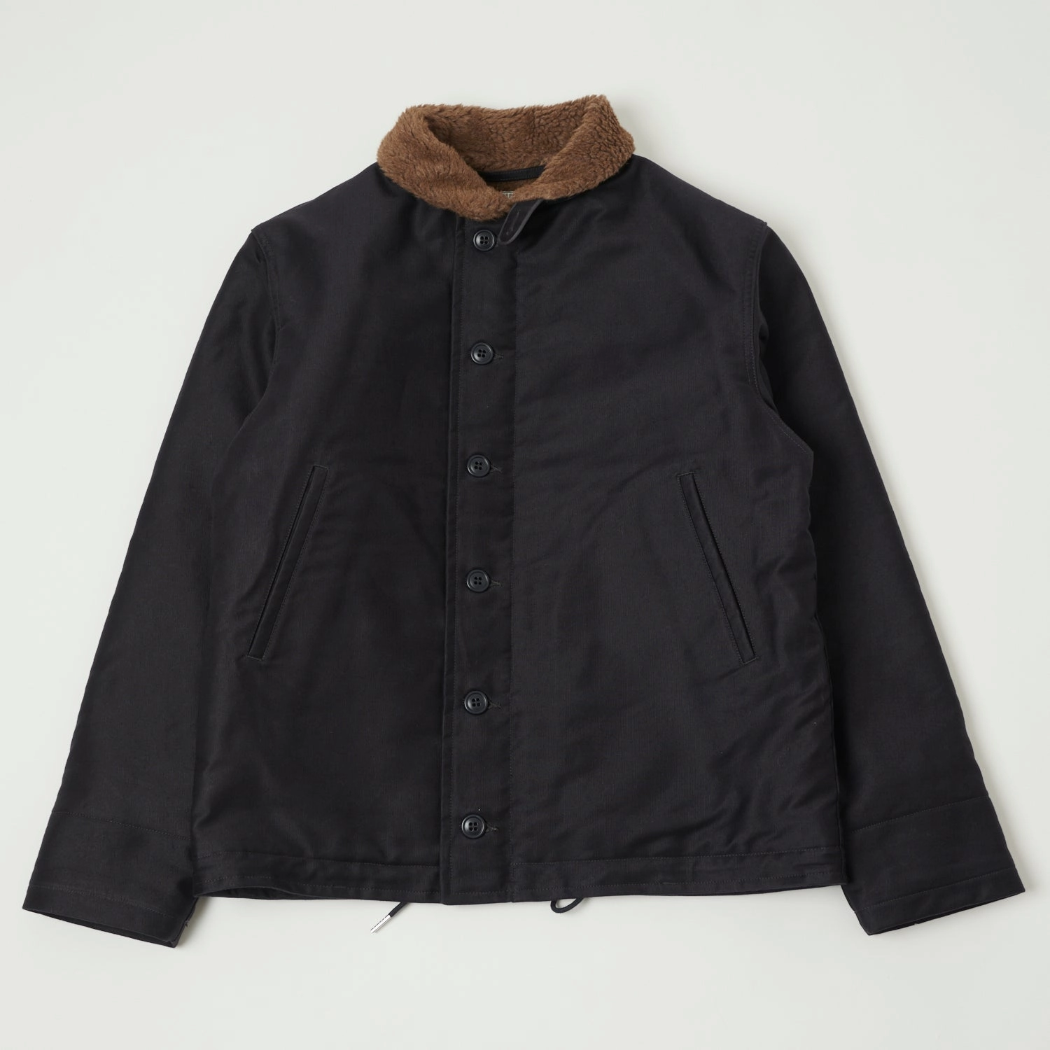 Quick Dry Performance TOYS McCOY U.S. Navy N-1 Deck Jacket - Navy