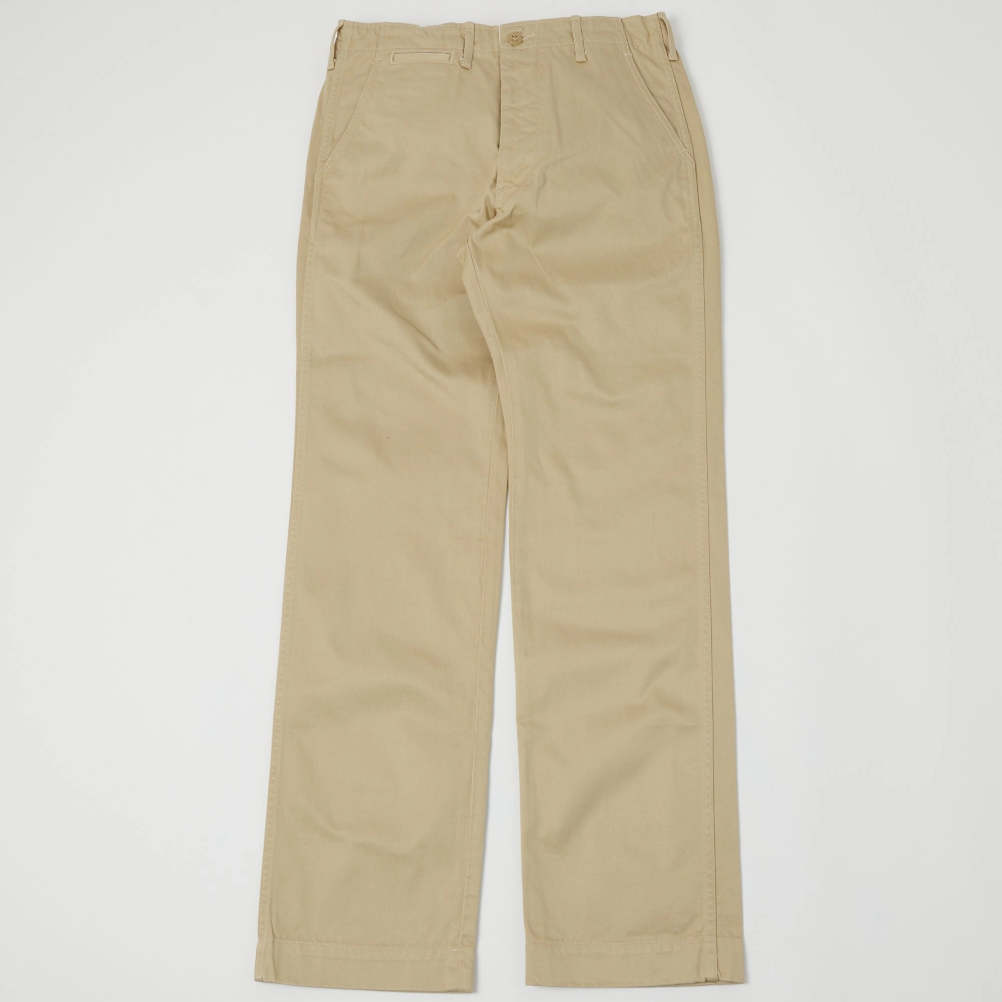 TOYS McCOY V. Hilts 'Steve McQueen' Chinos - Khaki Timeless Style