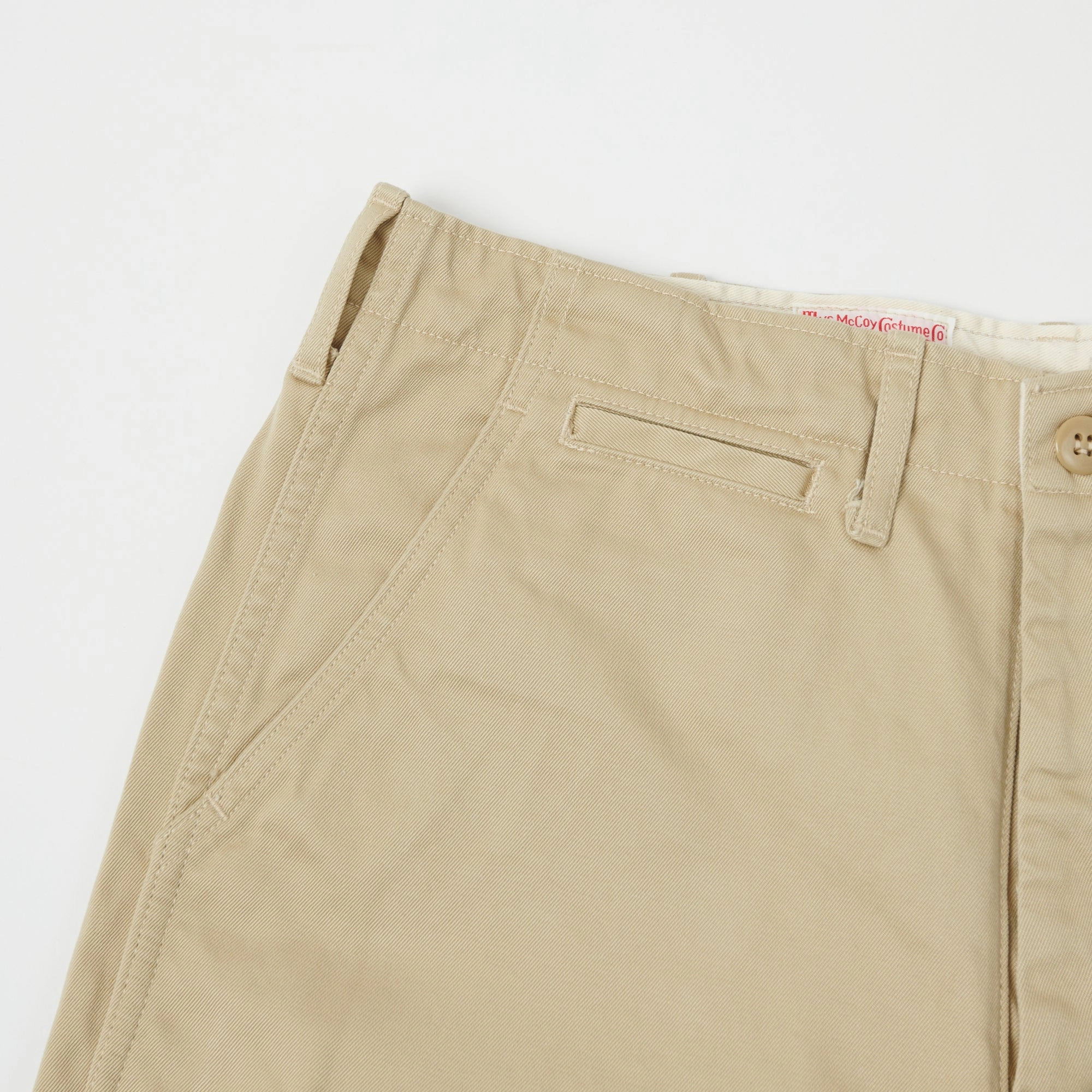 ComfortWaistband Active Comfort TOYS McCOY V. Hilts 'Steve McQueen' Chinos - Khaki