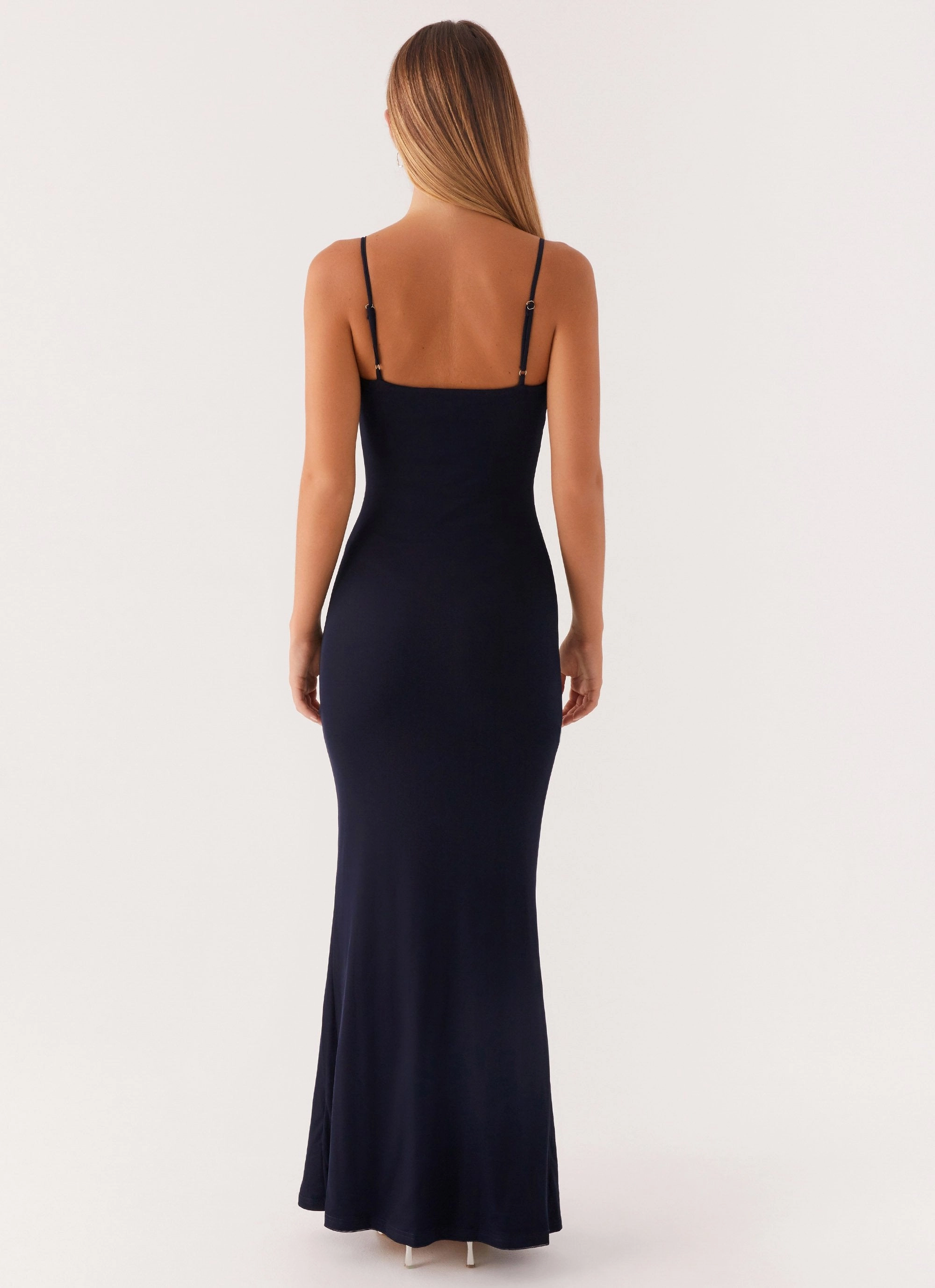 Part Of You Maxi Dress - Navy Casual Smart Refined Mood