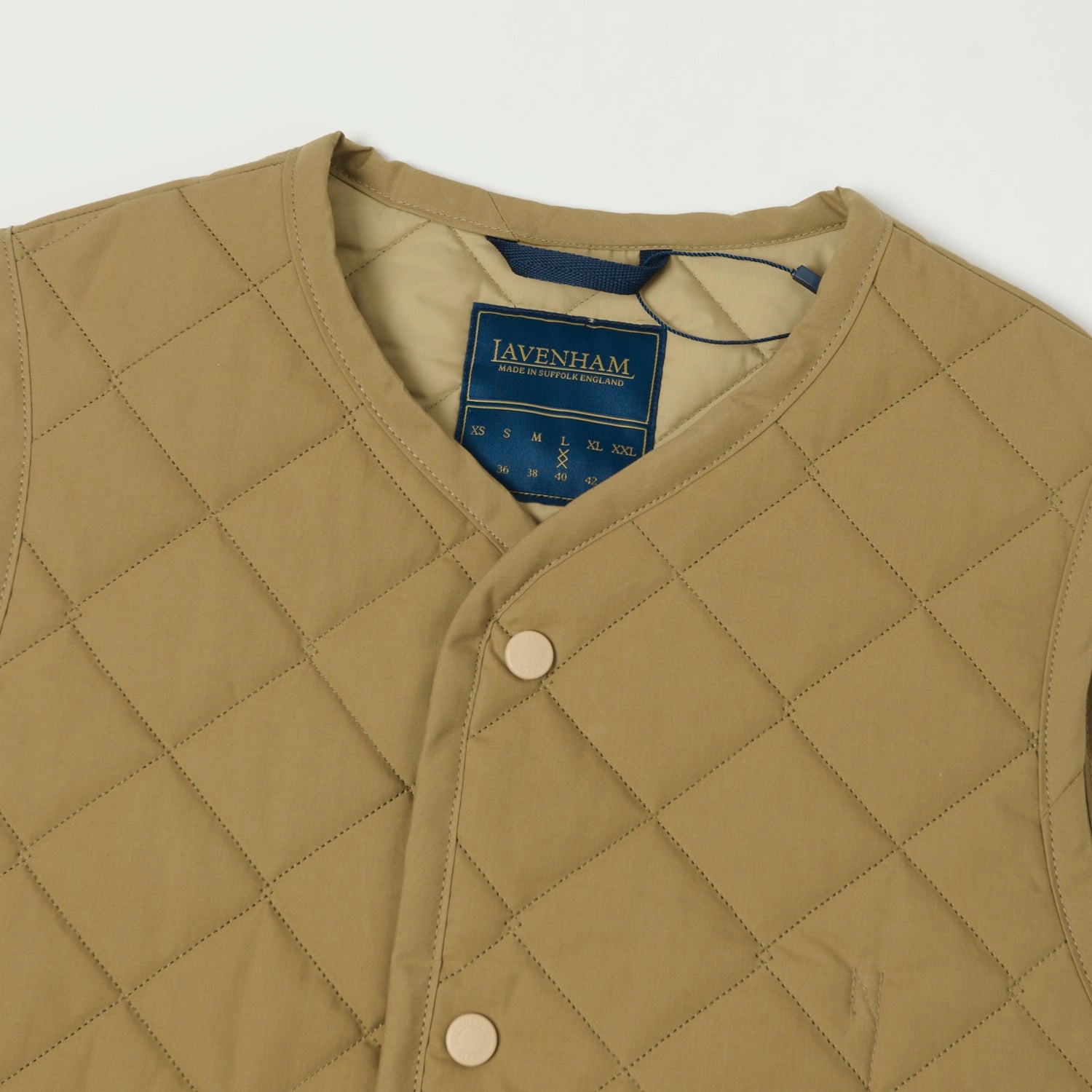 Lavenham Thornham Gilet - Dark Tan All Season Climate Responsive Textile