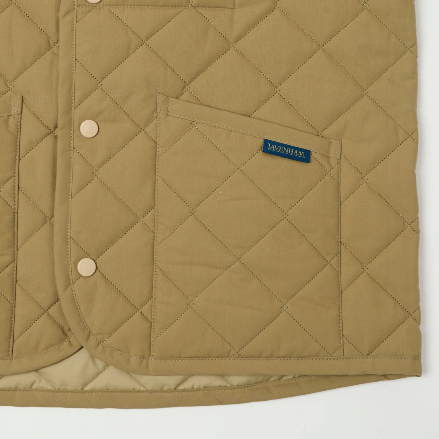 Lavenham Thornham Gilet - Dark Tan Chill Weather Quick Dry Fabric Technology