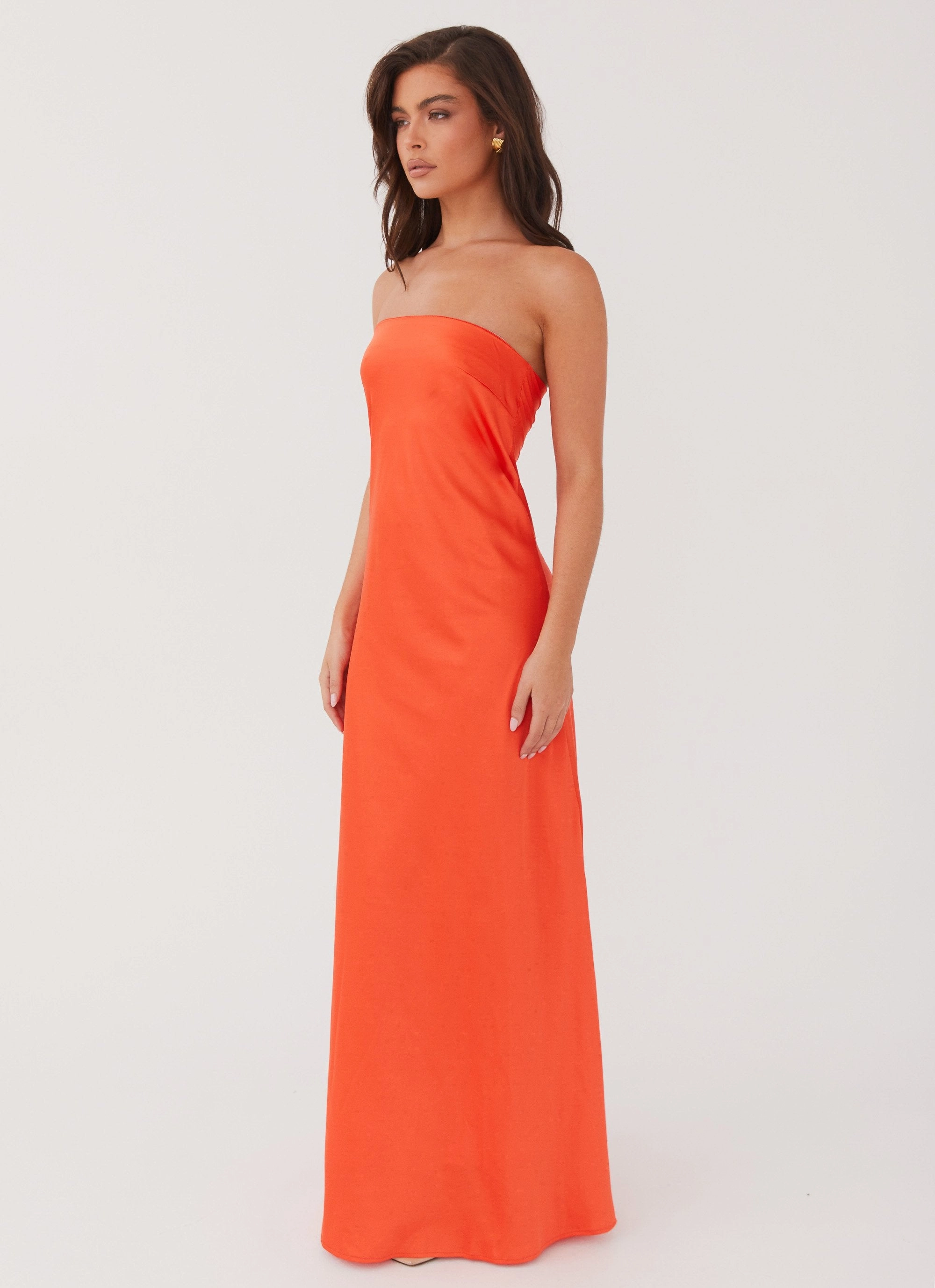 Chantelle Strapless Maxi Dress - Sunset Fashionable appearance