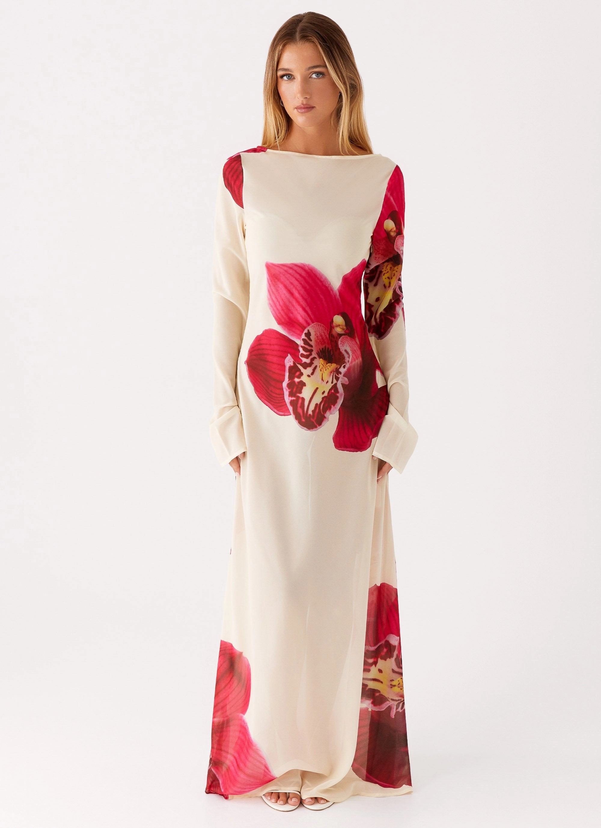 Lorde Maxi Dress - Orchid Yellow Classic Grace