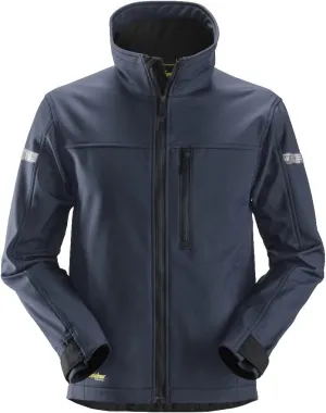 U12009504005 AllroundWork Softshell Jacket (Navy/Black) - Medium
