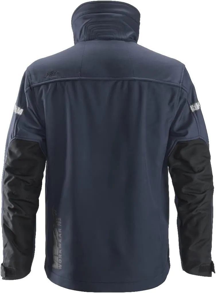 U12009504005 AllroundWork Softshell Jacket (Navy/Black) - Medium