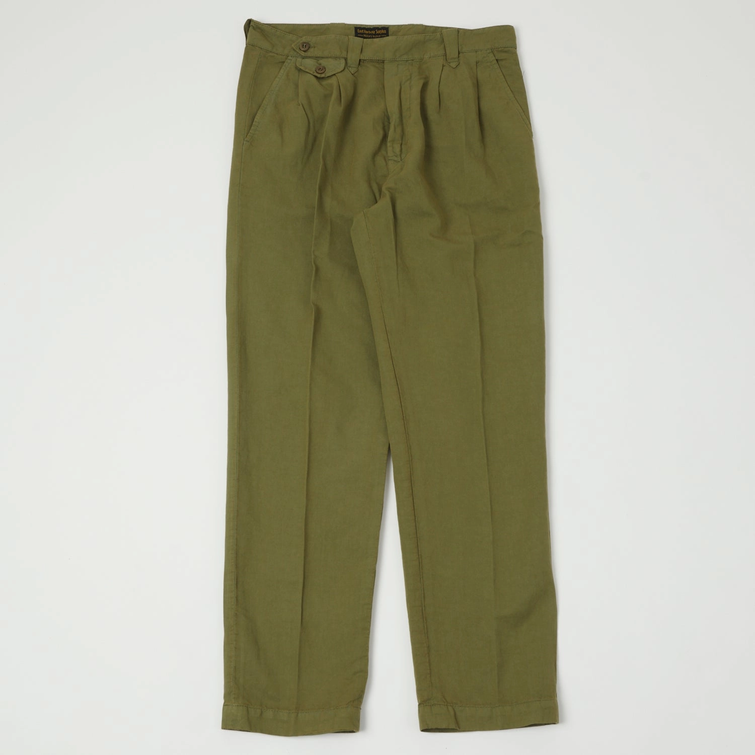 East Harbour Surplus 'Sacks 394' Trouser - Green OdorResistantTreatment
