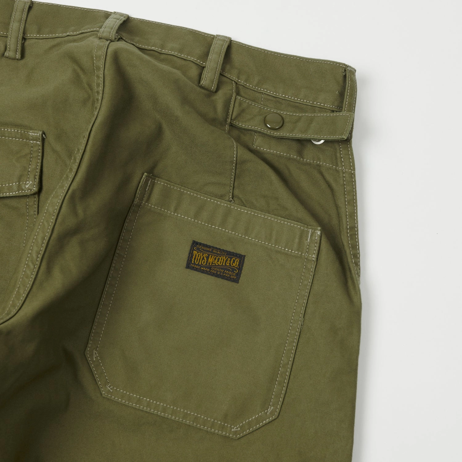 TOYS McCOY USAF Utility Trouser - Olive AntiSlipWaistband High Rise Design