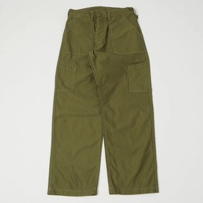 ElasticCuffs Wool blend TOYS McCOY USAF Utility Trouser - Olive