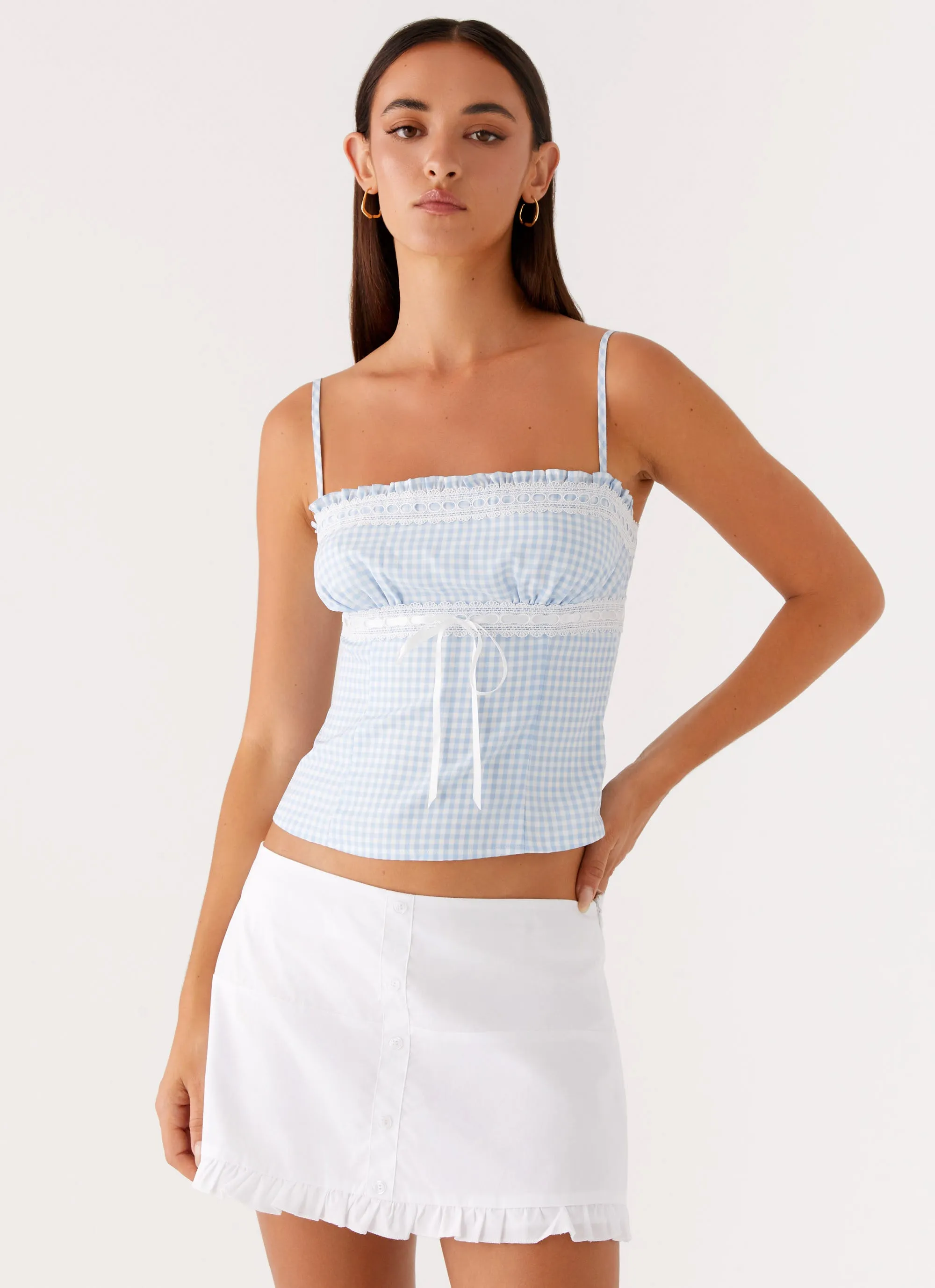 Layered Style Slow Fashion Bristol Mini Skirt - White