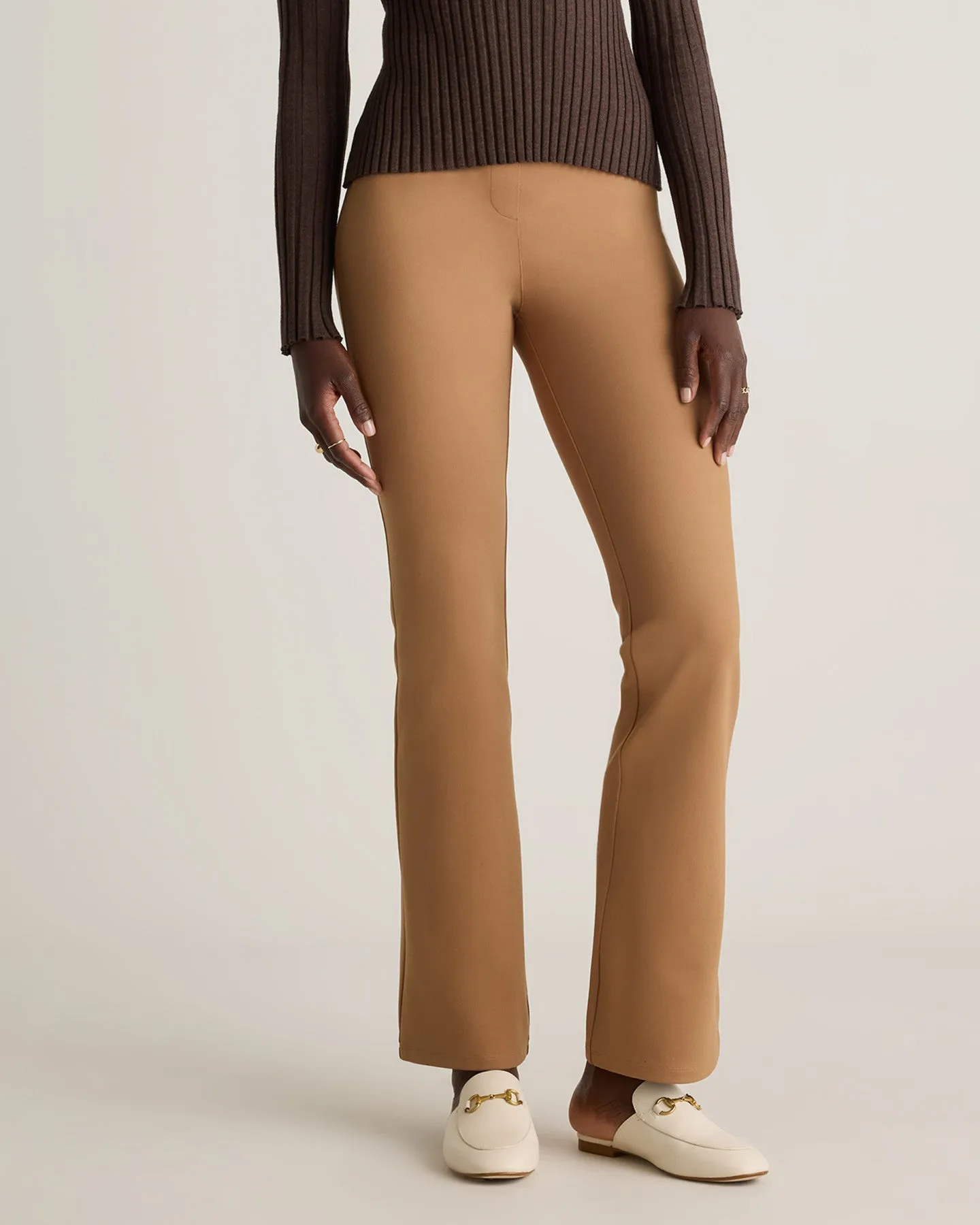 Ultra-Stretch Ponte Bootcut Pants