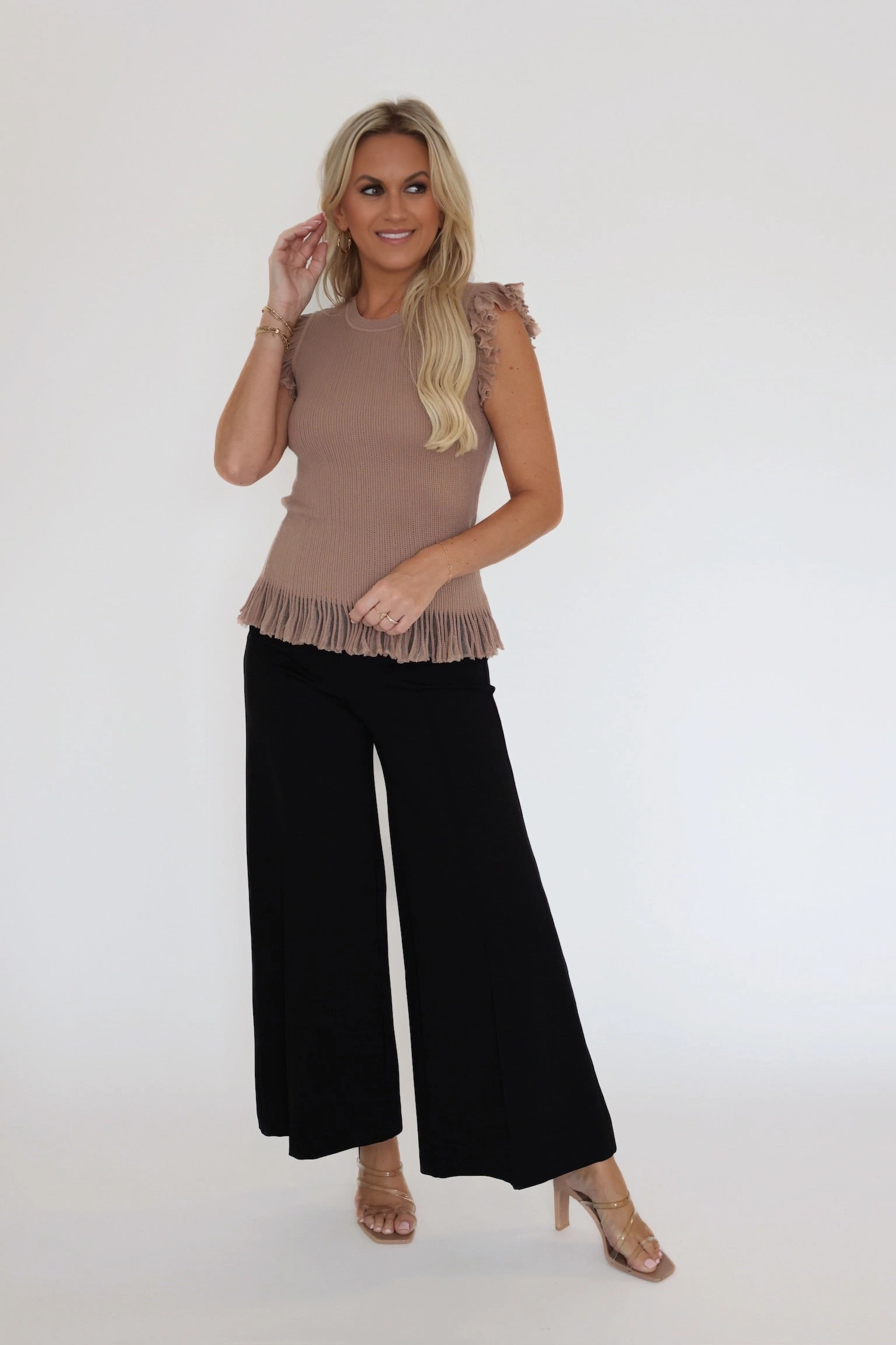 Conditional Pants- Black AntiPill Finish Erasable Surface Coating