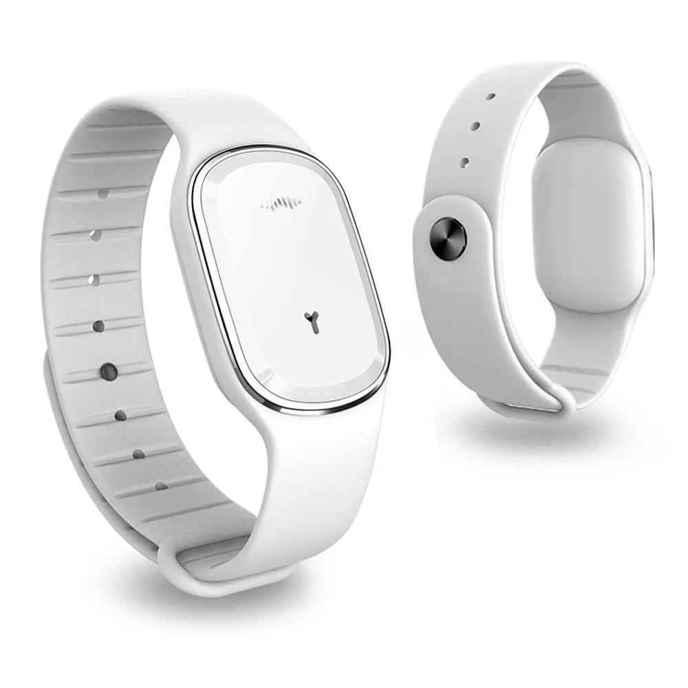 Ultrasound Mosquito Repellent Wristband Anti Mosquito Pest Insect Bugs Repellent Bracelet For Kids Adult