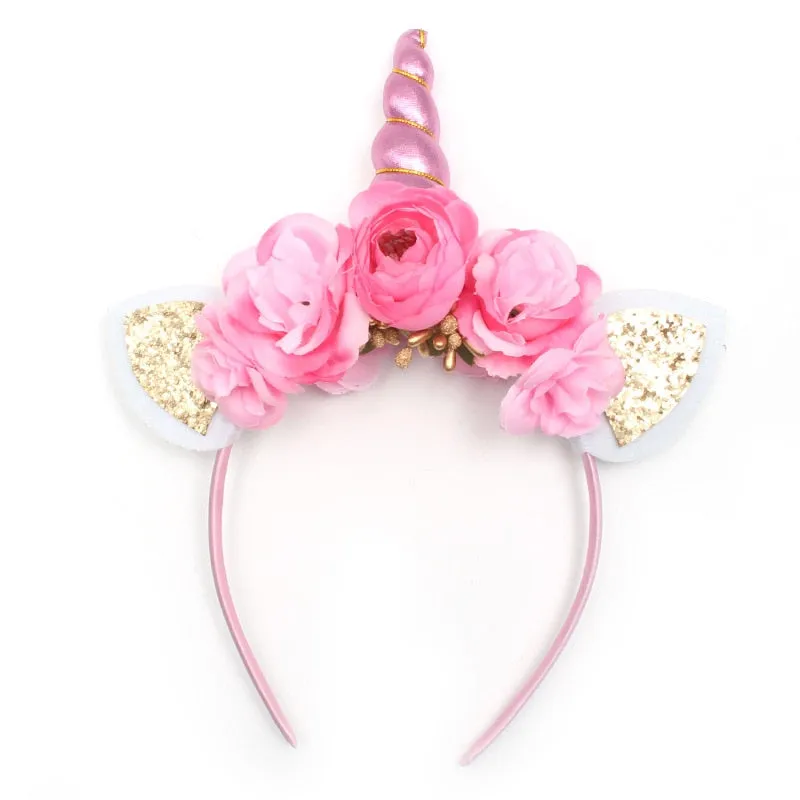 Unicorn Floral Headband