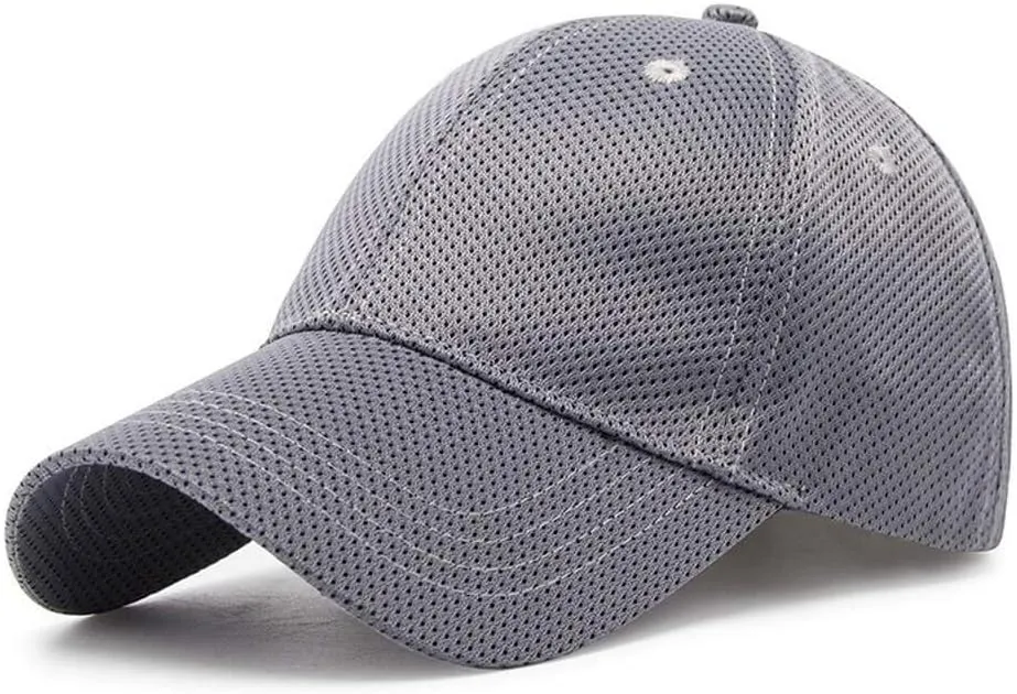 Unisex Breathable Quick Dry Mesh Baseball Cap Sun Sports Hat