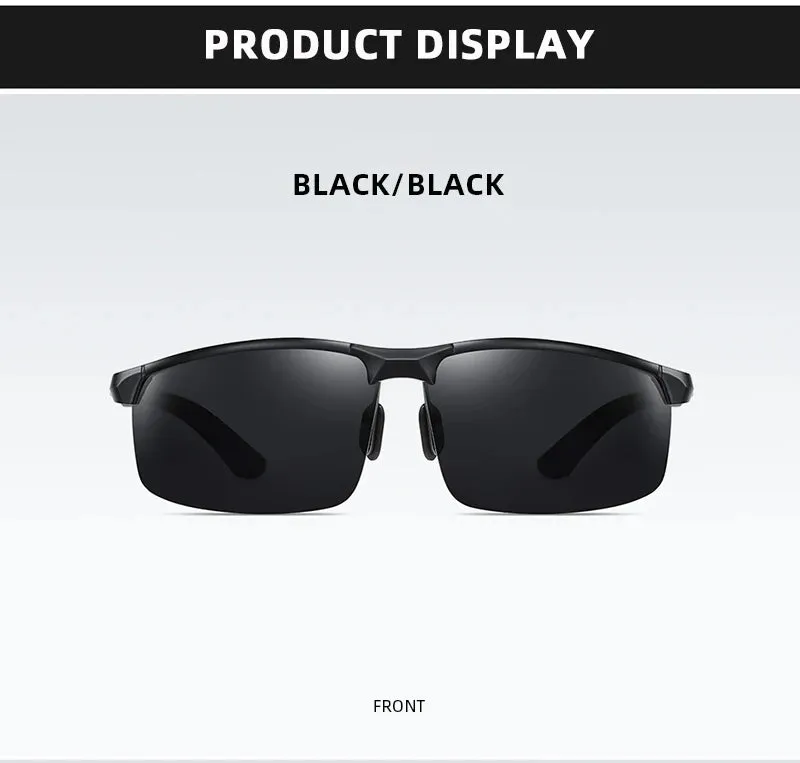 Unisex Cycling Pro Metal Polarized Sunglasses